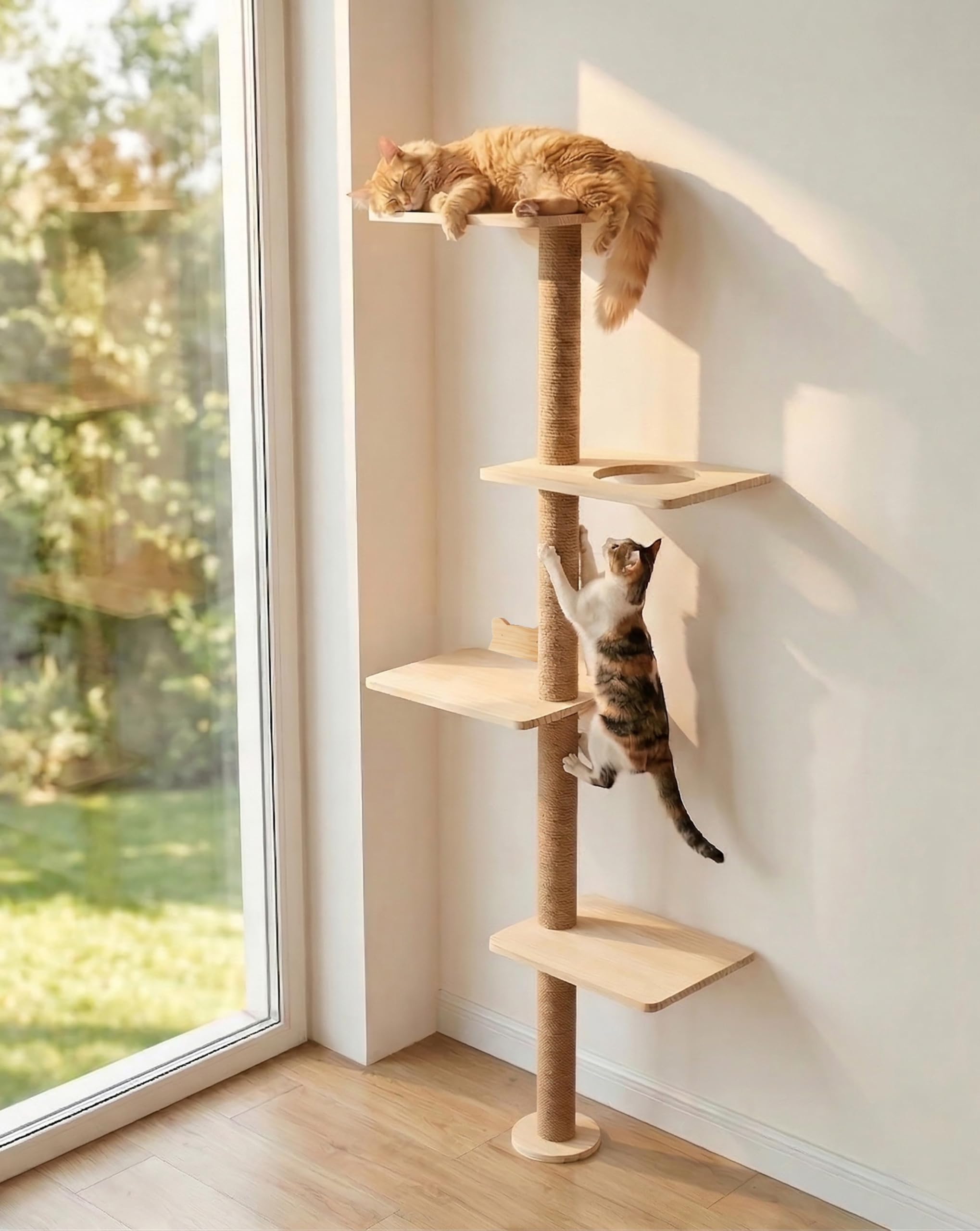 Rotating Cat Scratching Post
